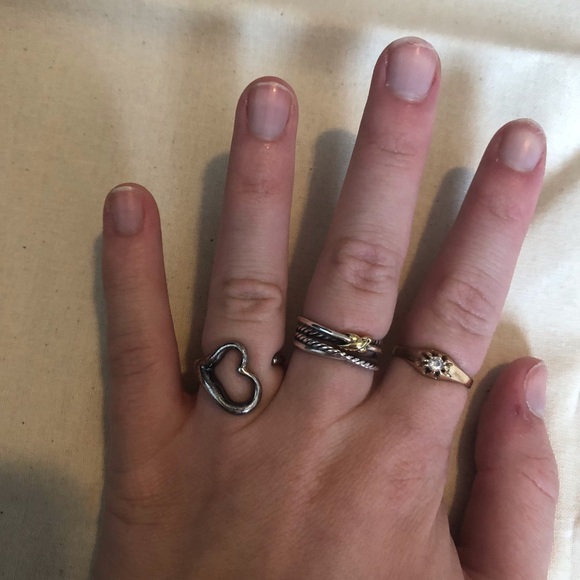 Tiffany Elsa Peretti Open Heart Ring 
